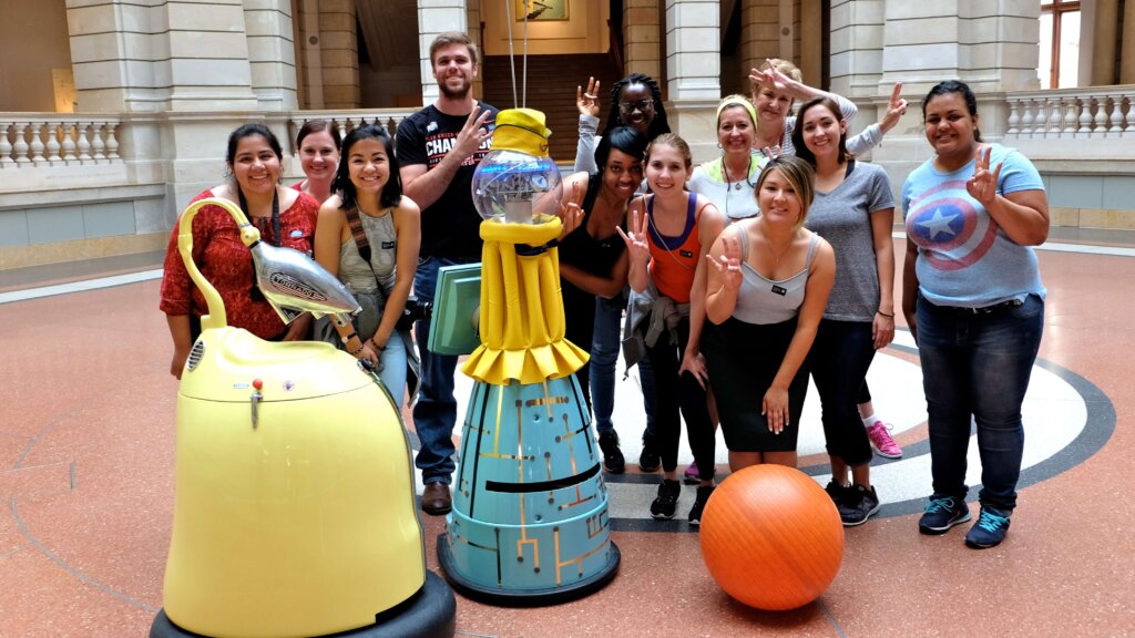 Media + News Tour von Insights Media Tours zu Gast im Museum für Kommunikation in Berlin