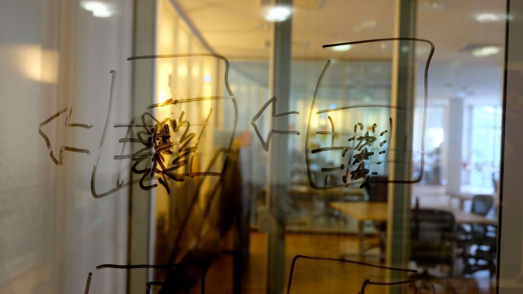 Kreatives Storyboard