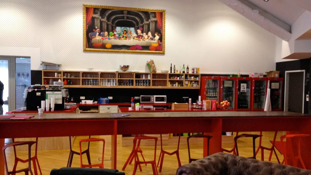 Attraktiver Pausenraum bei GameDuell